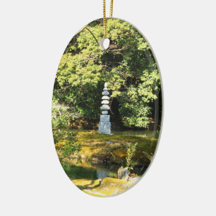 White Snake Pagoda / Hakuja No Tsuka Keramisch Ornament