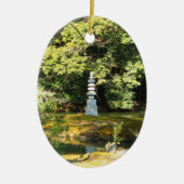 White Snake Pagoda / Hakuja No Tsuka Keramisch Ornament (Voorkant)