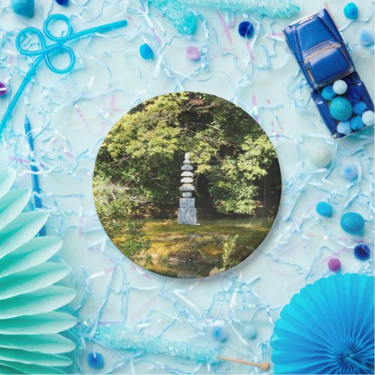 White Snake Pagoda / Hakuja No Tsuka Papieren Bordje (Feest)