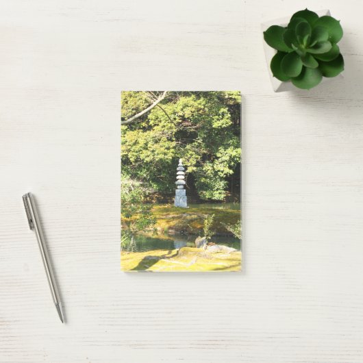 White Snake Pagoda / Hakuja No Tsuka Post-it® Notes (Kantoor)