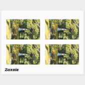 White Snake Pagoda / Hakuja No Tsuka Rechthoekige Sticker (Vel)