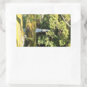 White Snake Pagoda / Hakuja No Tsuka Rechthoekige Sticker (Tas)