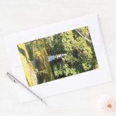 White Snake Pagoda / Hakuja No Tsuka Rechthoekige Sticker (Envelop)