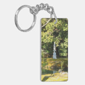 White Snake Pagoda / Hakuja No Tsuka Sleutelhanger (Voorkant Links)