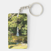 White Snake Pagoda / Hakuja No Tsuka Sleutelhanger (achterkant)