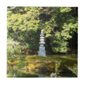 White Snake Pagoda / Hakuja No Tsuka Tegeltje (Voorkant)