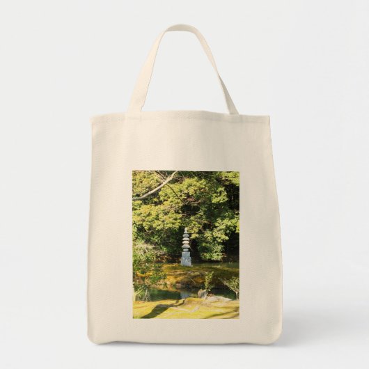 White Snake Pagoda / Hakuja No Tsuka Tote Bag (Voorkant)