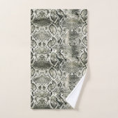 White Snake print Bad Handdoek (Handdoek)