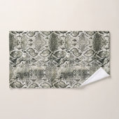 White Snake print Bad Handdoek (Handdoek)
