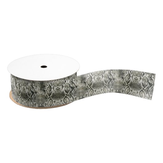 White Snake print Grosgrain Lint (Spoel)