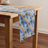 WHITE SNAPDRAGONS KORTE TAFELLOPER (Voorbeeld)