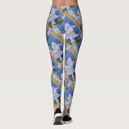 WHITE SNAPDRAGONS | LEGGINGS (Achterkant)
