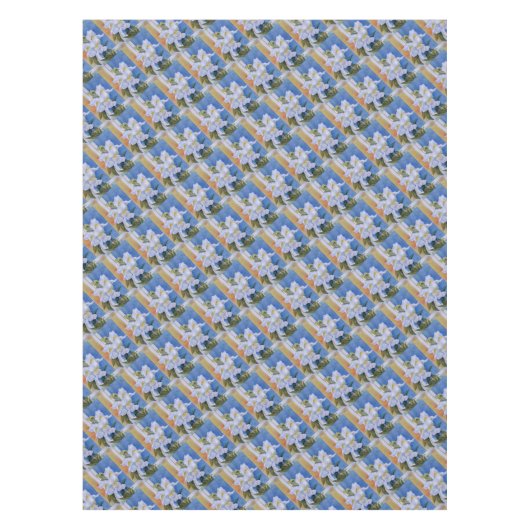 WHITE SNAPDRAGONS TAFELKLEED (Voorkant)