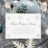 White Snow Winter Vrijgezellenfeest Recept Aanvraa Informatiekaartje