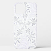 White Snowflake Fractal Case-Mate iPhone Case (Achterkant)