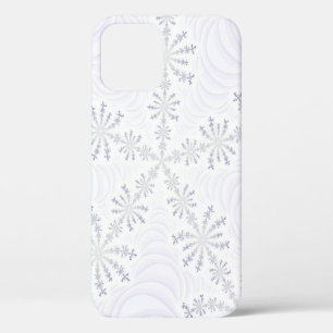 White Snowflake Fractal Case-Mate iPhone Case