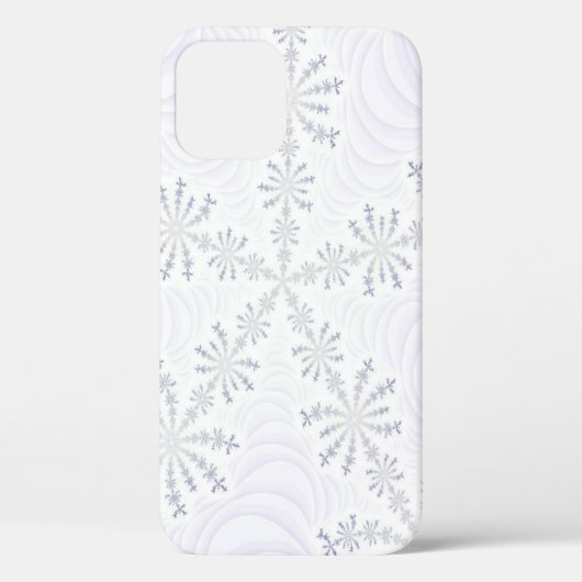 White Snowflake Fractal Case-Mate iPhone Case (Achterkant)