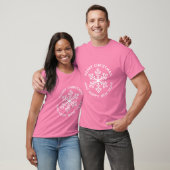 White Snowflake Holiday T-Shirt (Unisex)