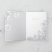 White Snowflake Kaart (Binnen)