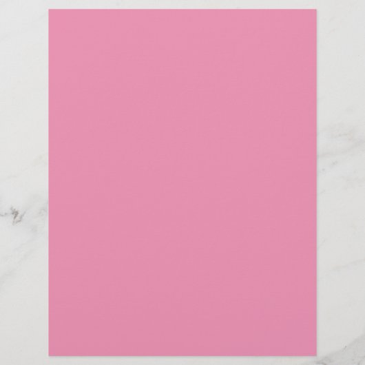 White Snowflake on Pink Winter Wedding Menu (Achterkant)