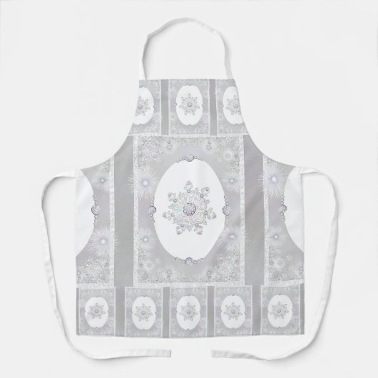 White Snowflake Schort (Voorkant)