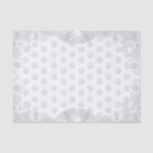 white snowflake tissuepapier (Voorkant)