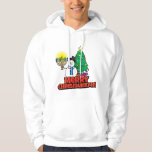 White Snowman met Menorah Merry Chrismukkah Hoodie<br><div class="desc">Fun snowman die een menorah met een kerstboom vasthoudt - die je een Merry Chrismukkah op een witte hoed toewenst.</div>