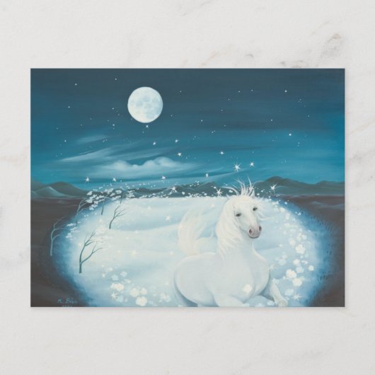 White Song 1996 Briefkaart (Voorkant)