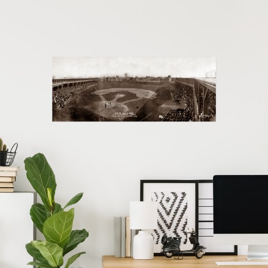 White Sox VS. Cubs 1909 -  Poster (Thuiskantoor)