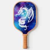 White Space Dragon Tattoo Pickleball Paddle (Voorkant)