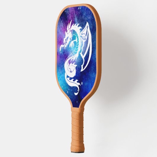 White Space Dragon Tattoo Pickleball Paddle (Links)