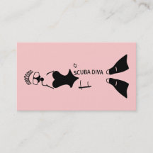 White Space Scuba Diva
