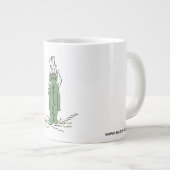 White Spaceman Nazca Line Specialty Mok (Voorkant rechts)