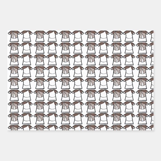 White Spark Dancer Inpakpapier Vel (Voorkant)