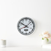 "White Speedometer" design wall clocks Ronde Klok (Huis)