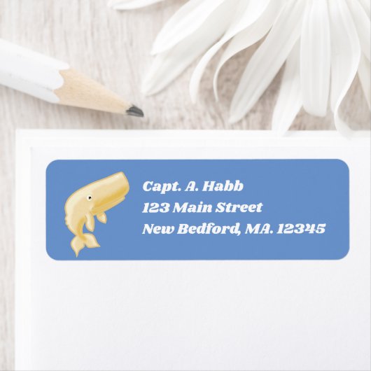 White Sperm Whale Etiket (Insitu)