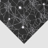 White Spider Web Halloween Tissuepapier (Detail)