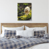 White Spirit Beer | British Columbia, Canada Canvas Afdruk (Insitu (Slaapkamer))