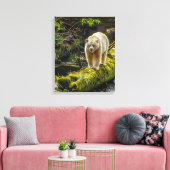 White Spirit Beer | British Columbia, Canada Canvas Afdruk (Insitu (Woonkamer))