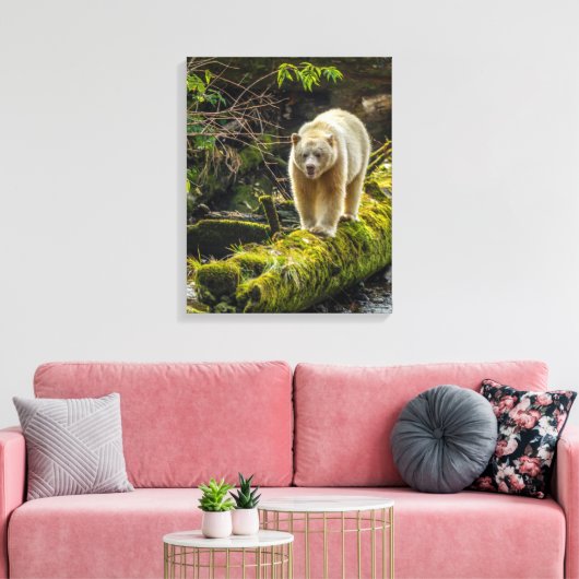 White Spirit Beer | British Columbia, Canada Canvas Afdruk (Insitu (Woonkamer))