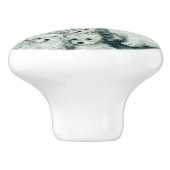 White Spirit Keramische Knop (Zijkant)