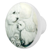 White Spirit Keramische Knop (Rechts)