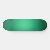 White spot-on-green persoonlijk skateboard (Horizontaal)