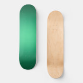 White spot-on-green persoonlijk skateboard (Voorkant)