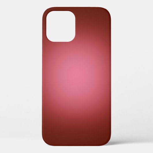 White spot-on red Hoesje-Mate iPhone case (Achterkant)