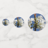 White Spring Bloom Confetti (Voorkanten)
