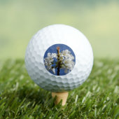 White Spring Bloom Golfballen (Insitu Shirt)