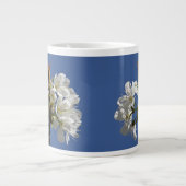 White Spring Bloom Grote Koffiekop (Voorkant)
