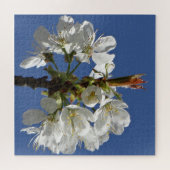 White Spring Bloom Legpuzzel (Horizontaal)