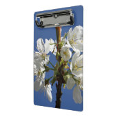 White Spring Blossom Mini Klembord (Angled2)